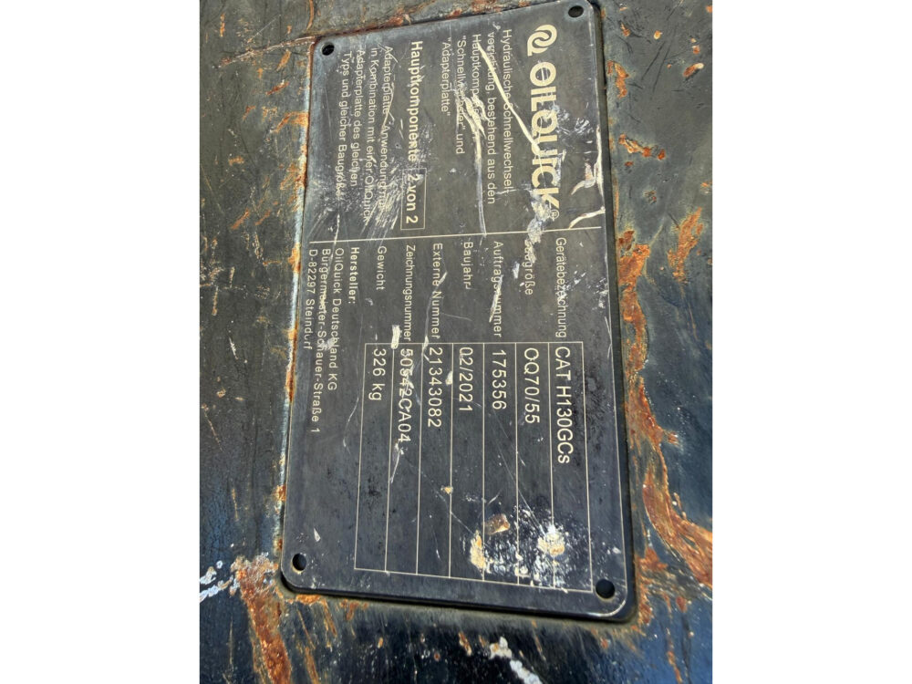 Caterpillar H130GCS Hydraulic Hammer