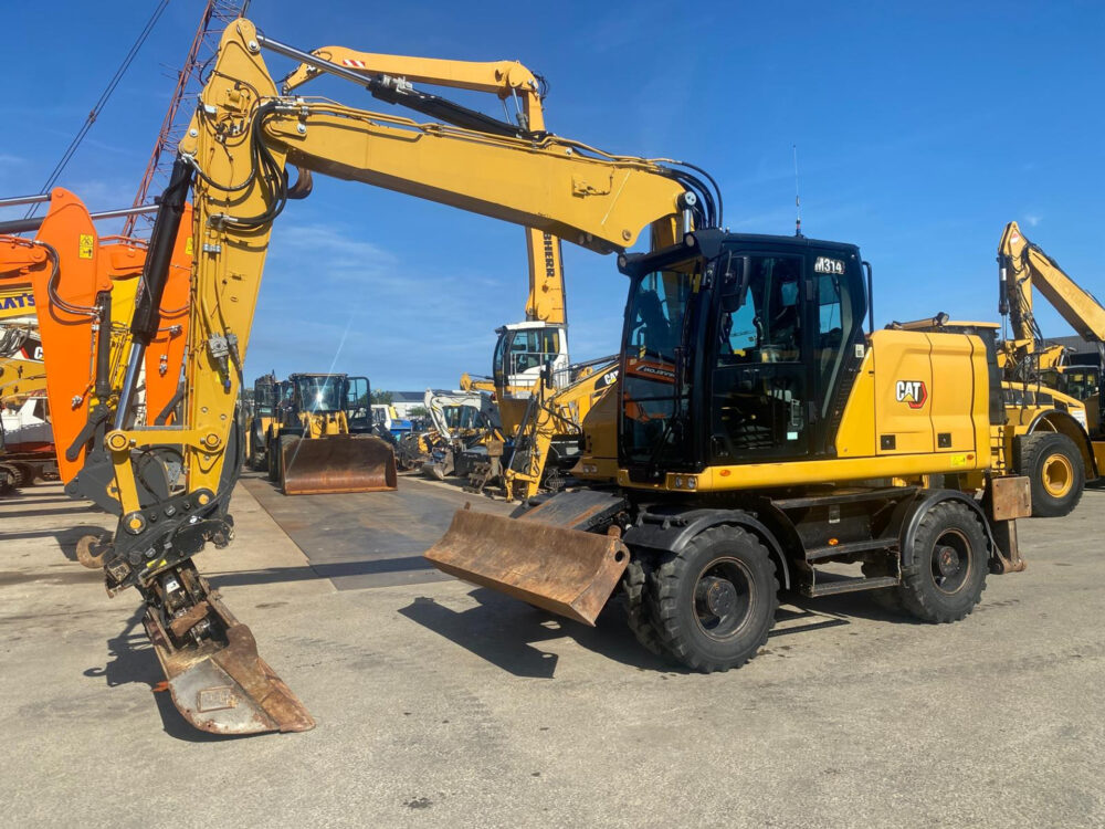 Caterpillar M314 mobiele graafmachine