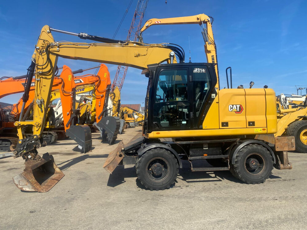 Caterpillar M314 mobiele graafmachine