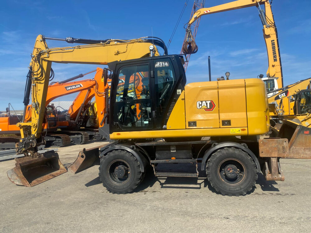 Caterpillar M314 mobiele graafmachine