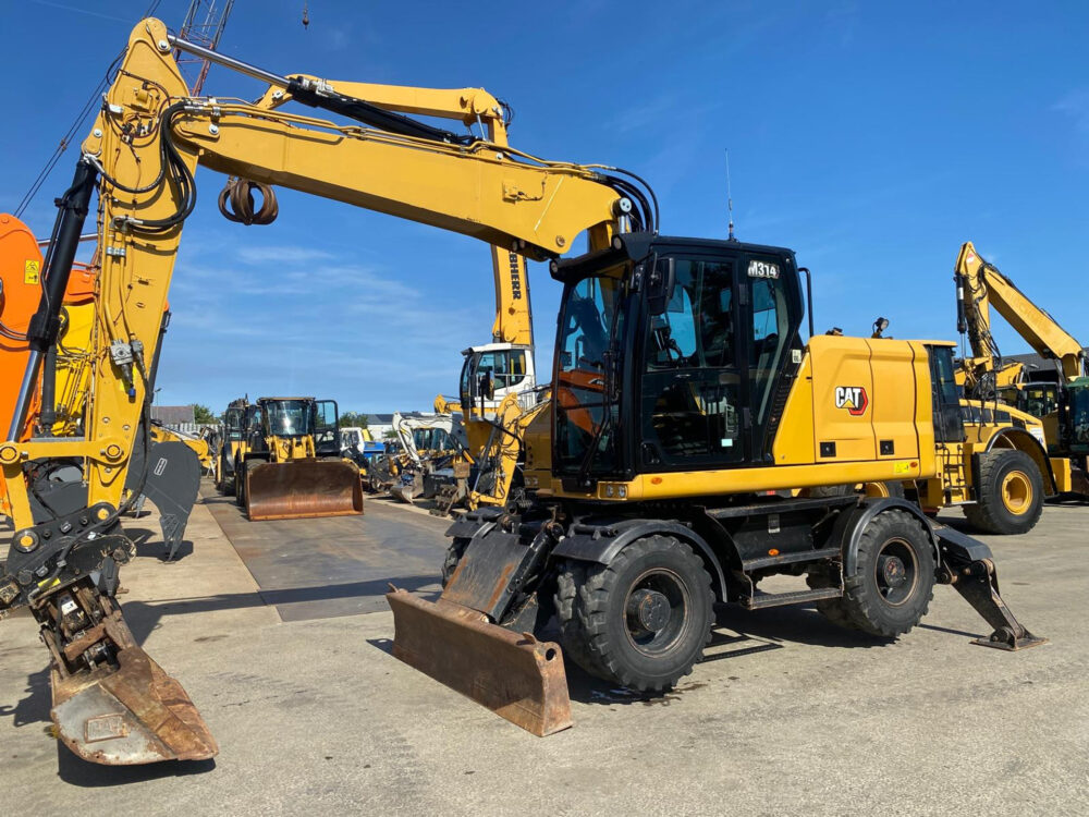 Caterpillar M314 mobiele graafmachine