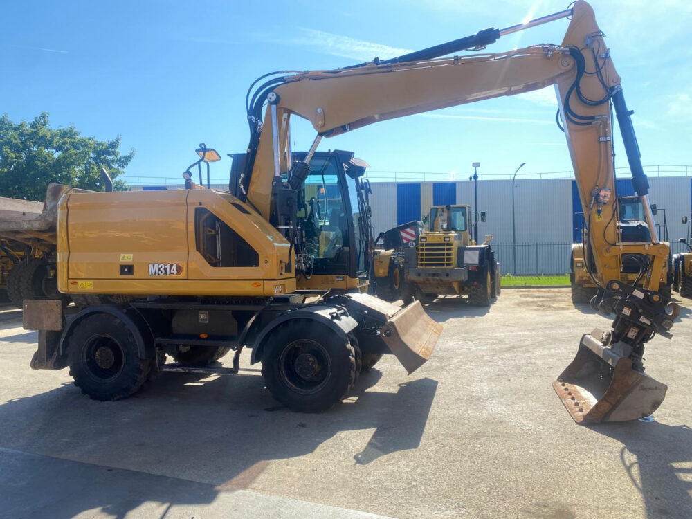 Caterpillar M314 mobiele graafmachine