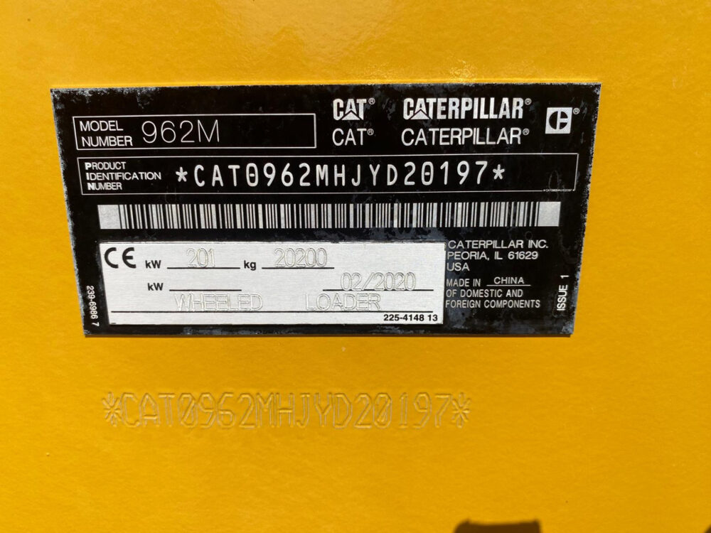 Caterpillar 962 M wiellader