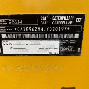 Caterpillar 962 M wiellader